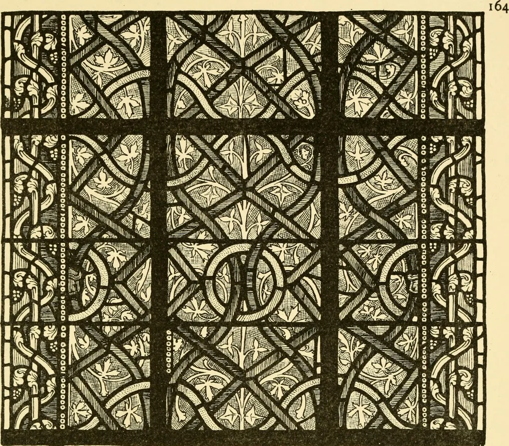 An illustration from Windows; a book about stained & painted glass, 1897, leaf 196