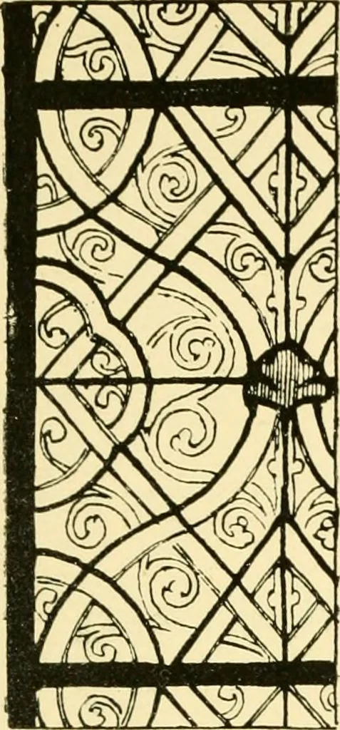 An illustration from Windows; a book about stained & painted glass, 1897, leaf 198