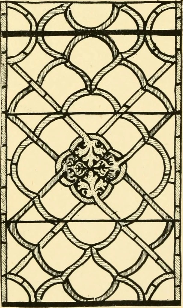 An illustration from Windows; a book about stained & painted glass, 1897, leaf 198