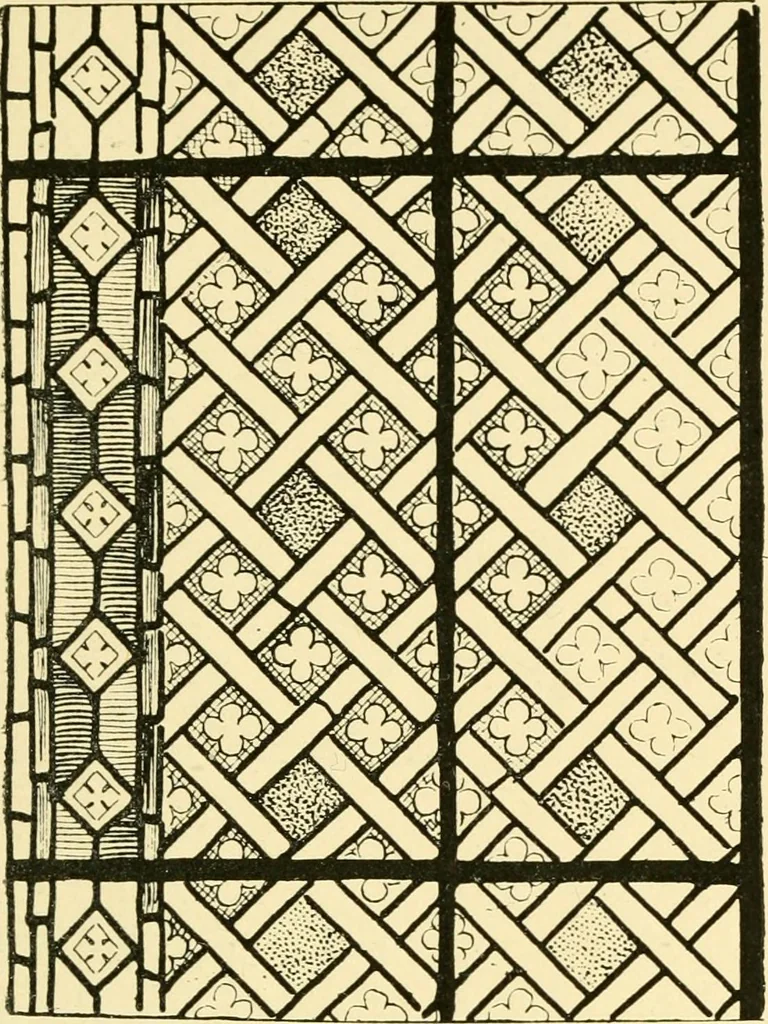 An illustration from Windows; a book about stained & painted glass, 1897, leaf 200