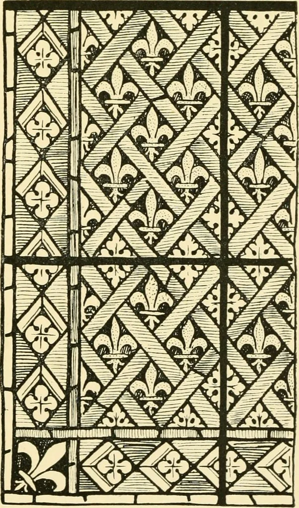 An illustration from Windows; a book about stained & painted glass, 1897, leaf 200