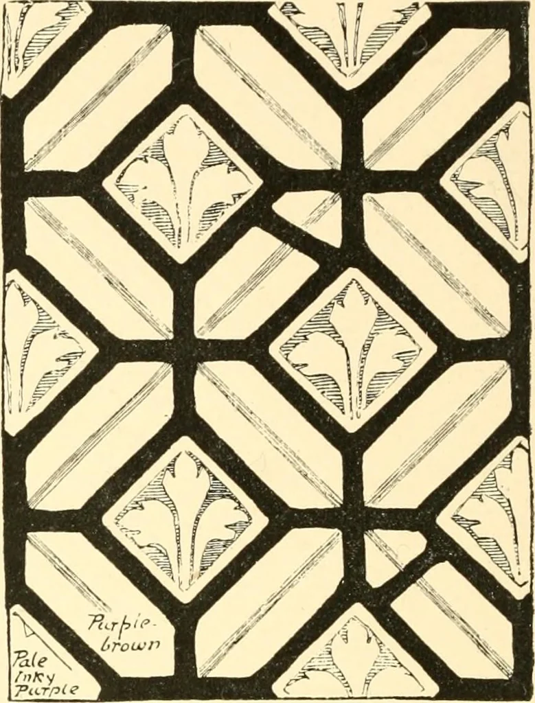 An illustration from Windows; a book about stained & painted glass, 1897, leaf 201