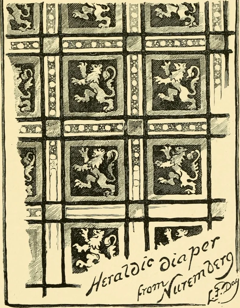 An illustration from Windows; a book about stained & painted glass, 1897, leaf 202