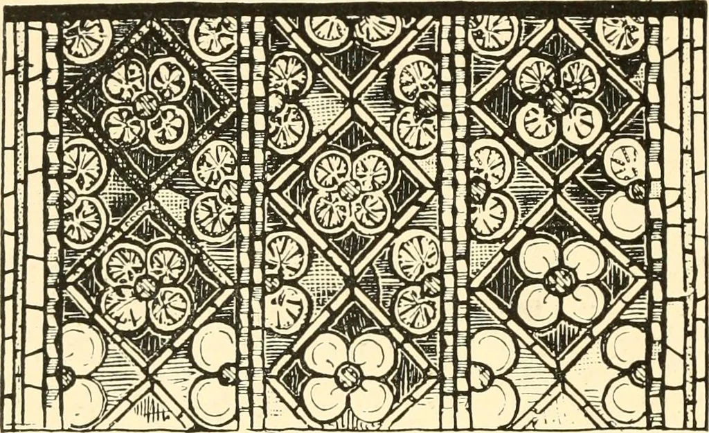 An illustration from Windows; a book about stained & painted glass, 1897, leaf 203