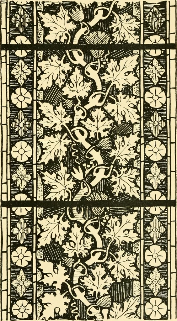 An illustration from Windows; a book about stained & painted glass, 1897, leaf 204