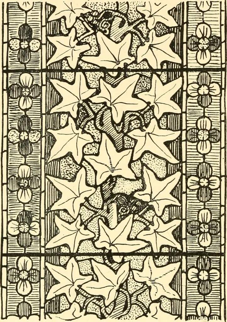 An illustration from Windows; a book about stained & painted glass, 1897, leaf 205