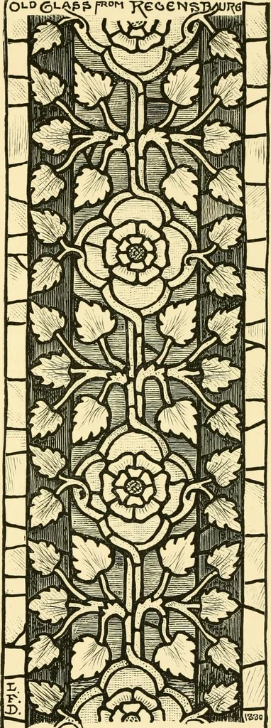 An illustration from Windows; a book about stained & painted glass, 1897, leaf 208