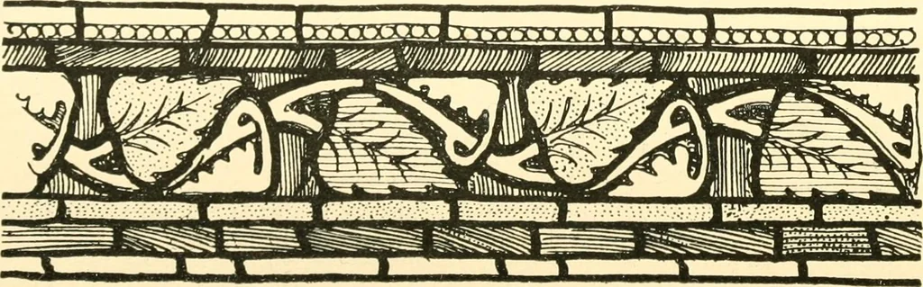 An illustration from Windows; a book about stained & painted glass, 1897, leaf 209