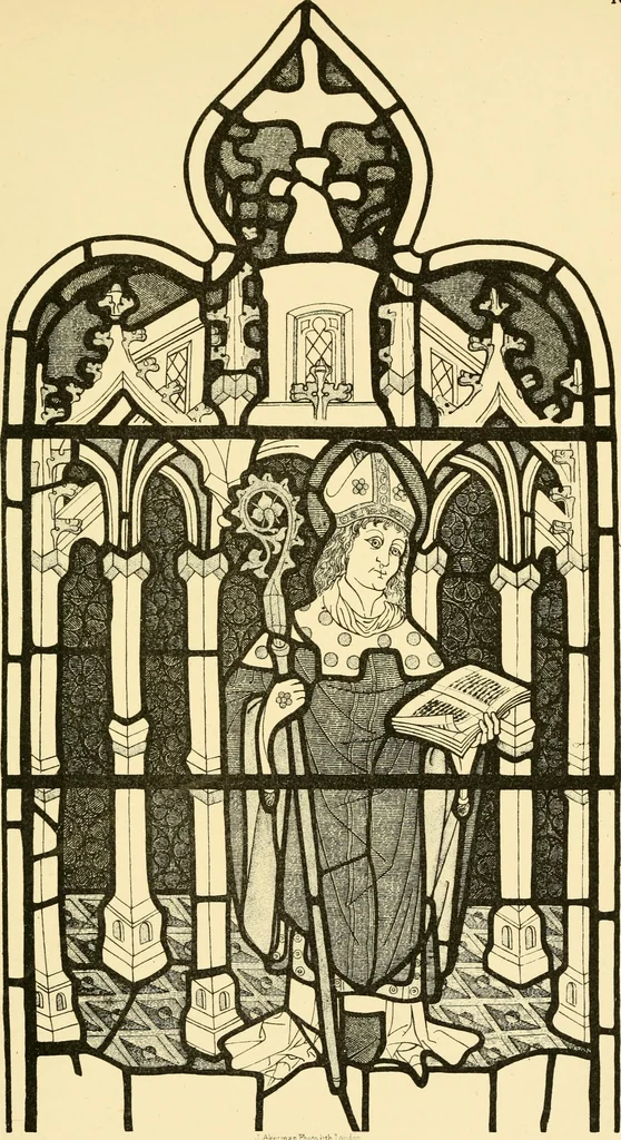 An illustration from Windows; a book about stained & painted glass, 1897, leaf 218