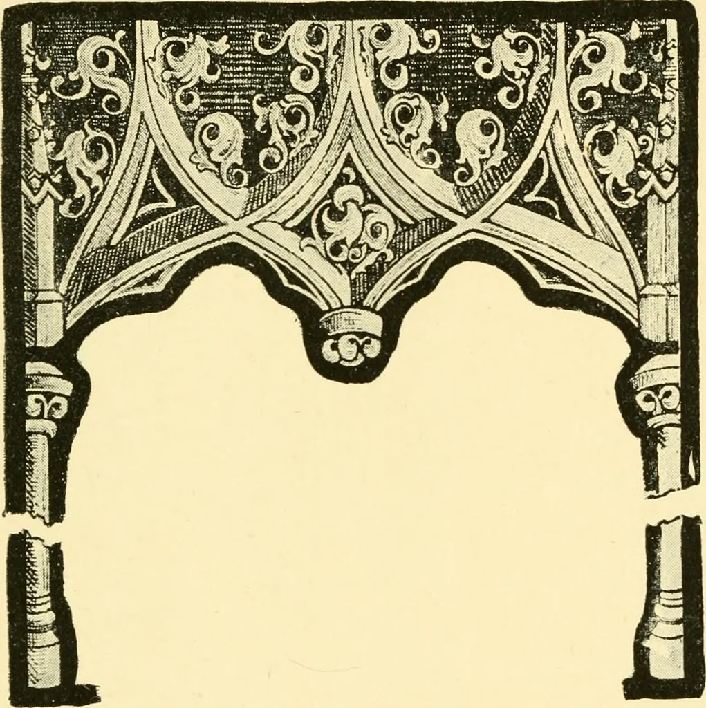 An illustration from Windows; a book about stained & painted glass, 1897, leaf 220
