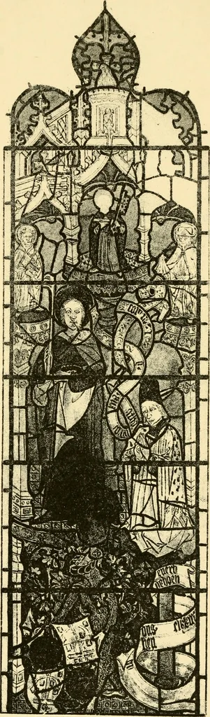 An illustration from Windows; a book about stained & painted glass, 1897, leaf 222