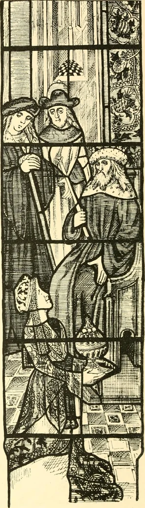 An illustration from Windows; a book about stained & painted glass, 1897, leaf 225