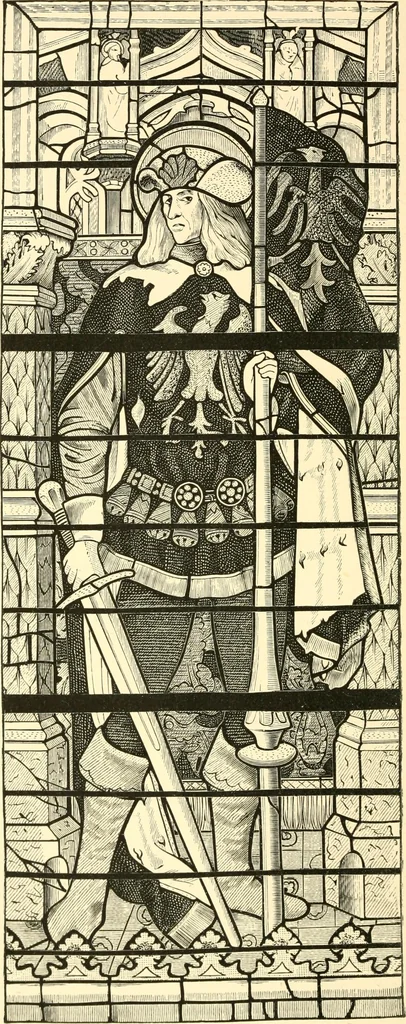 An illustration from Windows; a book about stained & painted glass, 1897, leaf 229