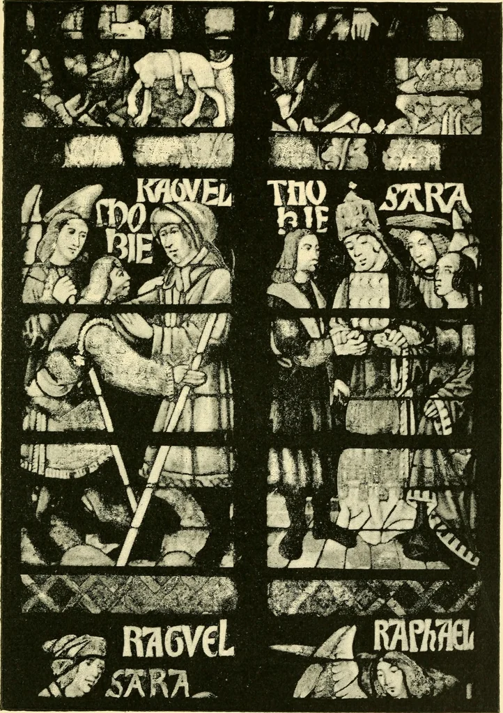 An illustration from Windows; a book about stained & painted glass, 1897, leaf 234
