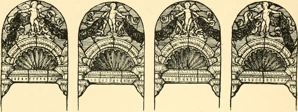 An illustration from Windows; a book about stained & painted glass, 1897, leaf 243