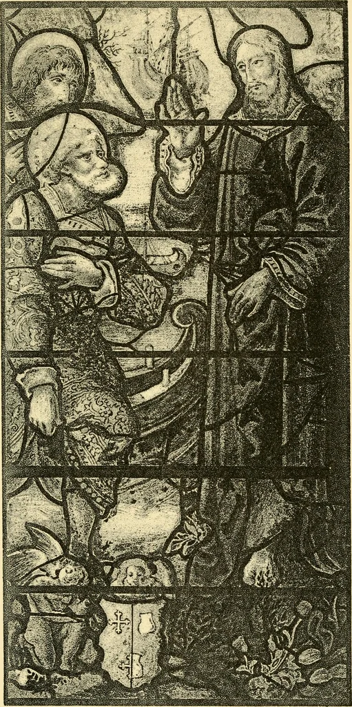 An illustration from Windows; a book about stained & painted glass, 1897, leaf 246