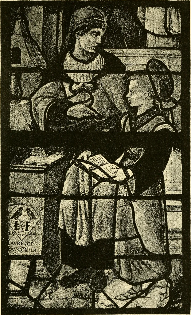 An illustration from Windows; a book about stained & painted glass, 1897, leaf 250