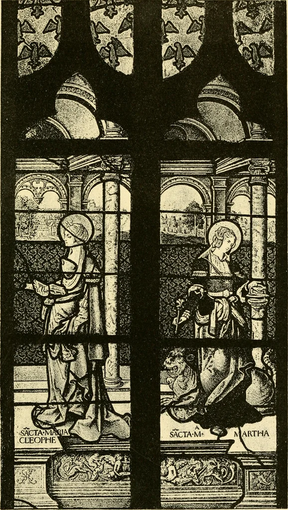 An illustration from Windows; a book about stained & painted glass, 1897, leaf 254