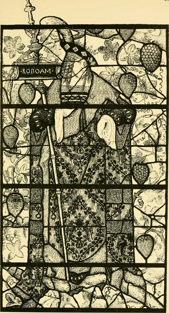 An illustration from Windows; a book about stained & painted glass, 1897, leaf 258