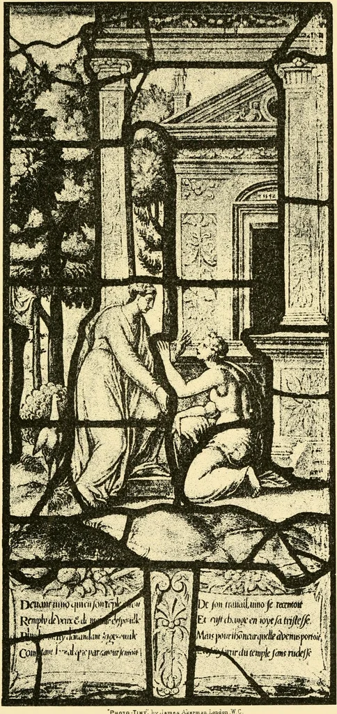 An illustration from Windows; a book about stained & painted glass, 1897, leaf 260