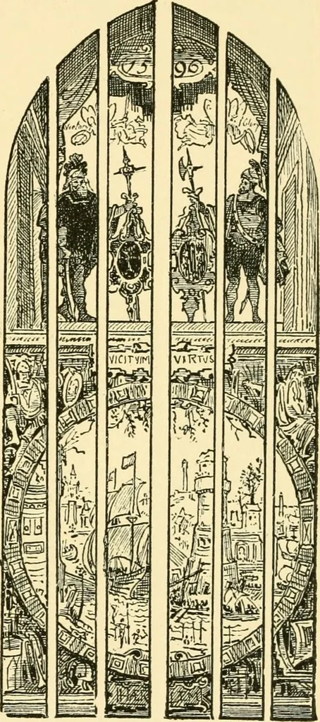 An illustration from Windows; a book about stained & painted glass, 1897, leaf 266
