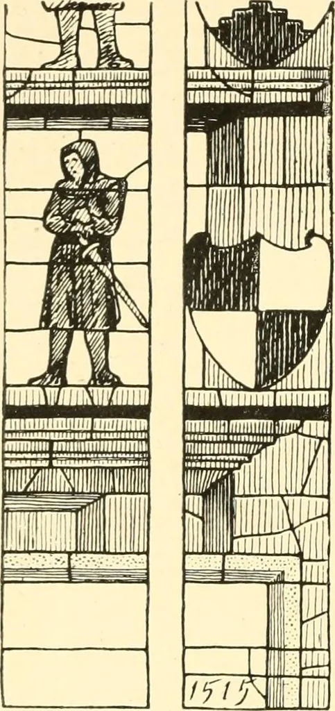 An illustration from Windows; a book about stained & painted glass, 1897, leaf 267