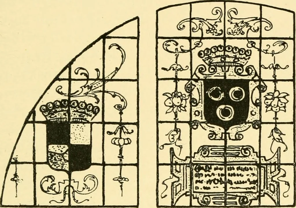 An illustration from Windows; a book about stained & painted glass, 1897, leaf 270