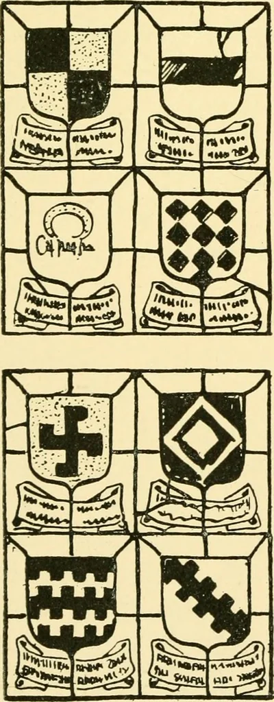 An illustration from Windows; a book about stained & painted glass, 1897, leaf 270