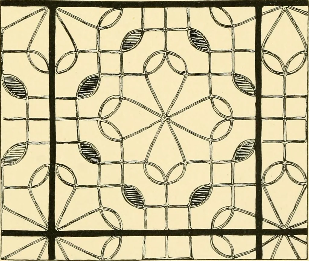 An illustration from Windows; a book about stained & painted glass, 1897, leaf 272