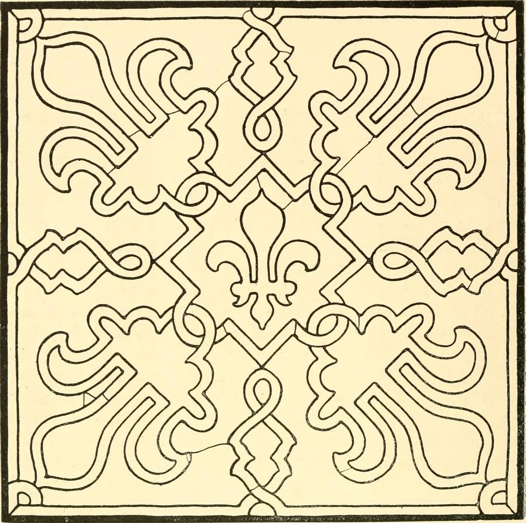An illustration from Windows; a book about stained & painted glass, 1897, leaf 273