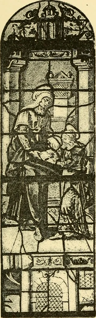 An illustration from Windows; a book about stained & painted glass, 1897, leaf 274