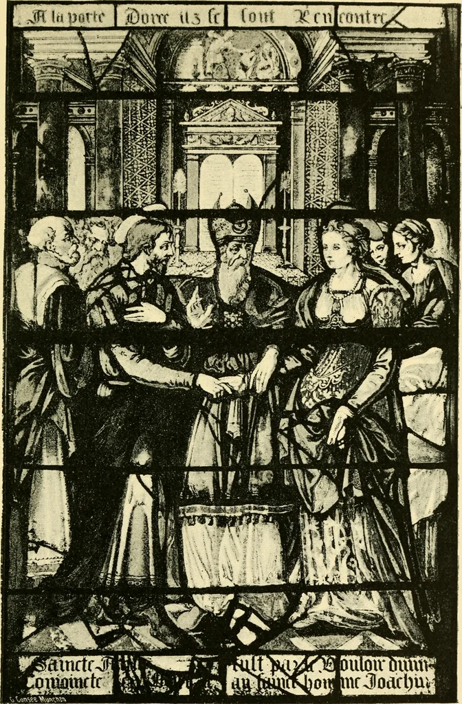 An illustration from Windows; a book about stained & painted glass, 1897, leaf 278