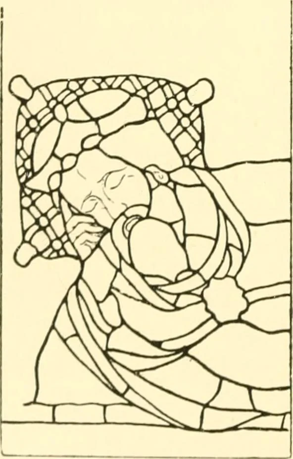 An illustration from Windows; a book about stained & painted glass, 1897, leaf 285