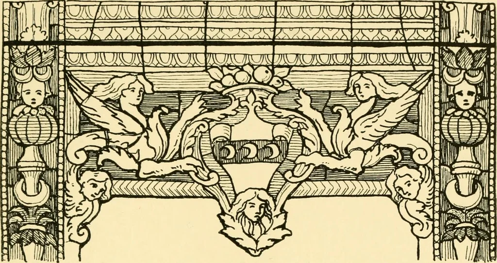 An illustration from Windows; a book about stained & painted glass, 1897, leaf 310