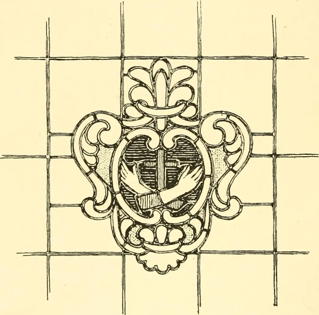 An illustration from Windows; a book about stained & painted glass, 1897, leaf 317