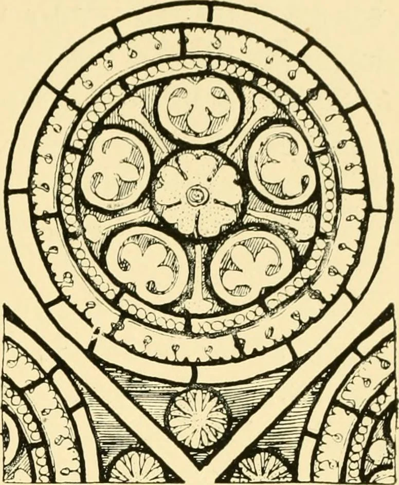 An illustration from Windows; a book about stained & painted glass, 1897, leaf 324