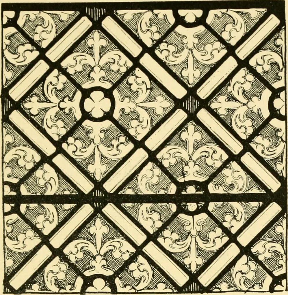 An illustration from Windows; a book about stained & painted glass, 1897, leaf 330