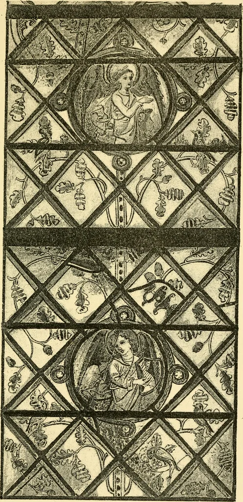 An illustration from Windows; a book about stained & painted glass, 1897, leaf 332