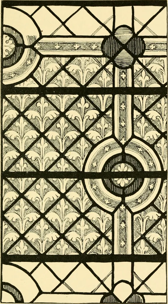 An illustration from Windows; a book about stained & painted glass, 1897, leaf 334