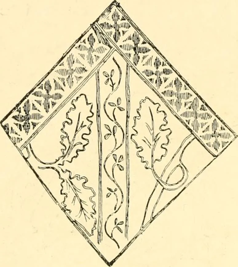 An illustration from Windows; a book about stained & painted glass, 1897, leaf 339