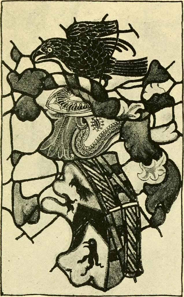 An illustration from Windows; a book about stained & painted glass, 1897, leaf 342