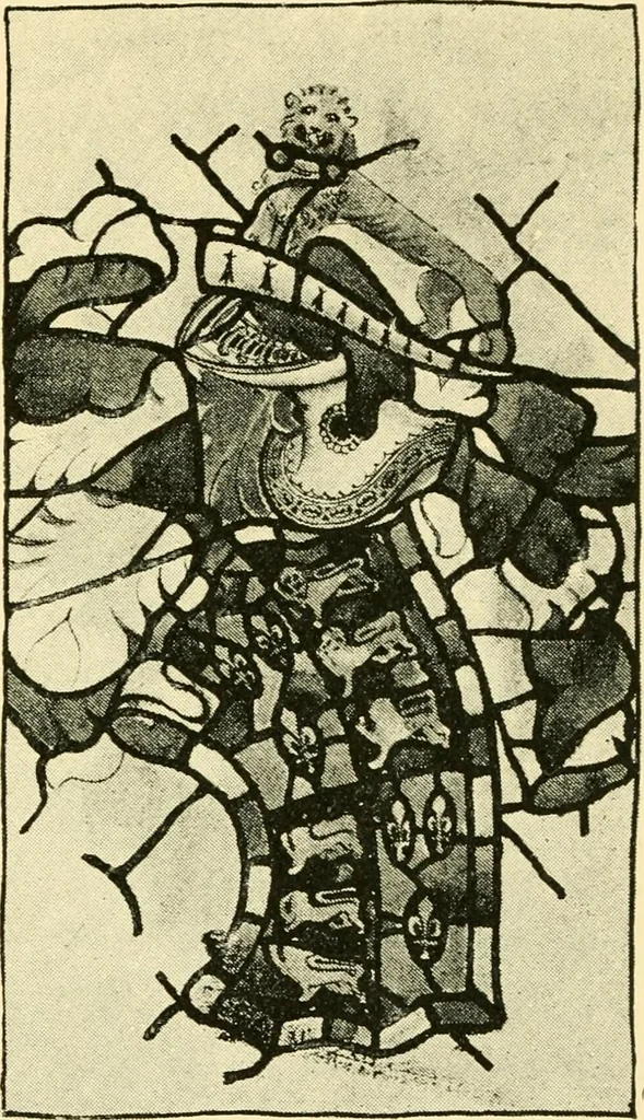 An illustration from Windows; a book about stained & painted glass, 1897, leaf 342
