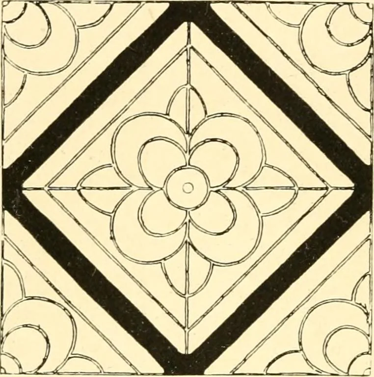 An illustration from Windows; a book about stained & painted glass, 1897, leaf 343