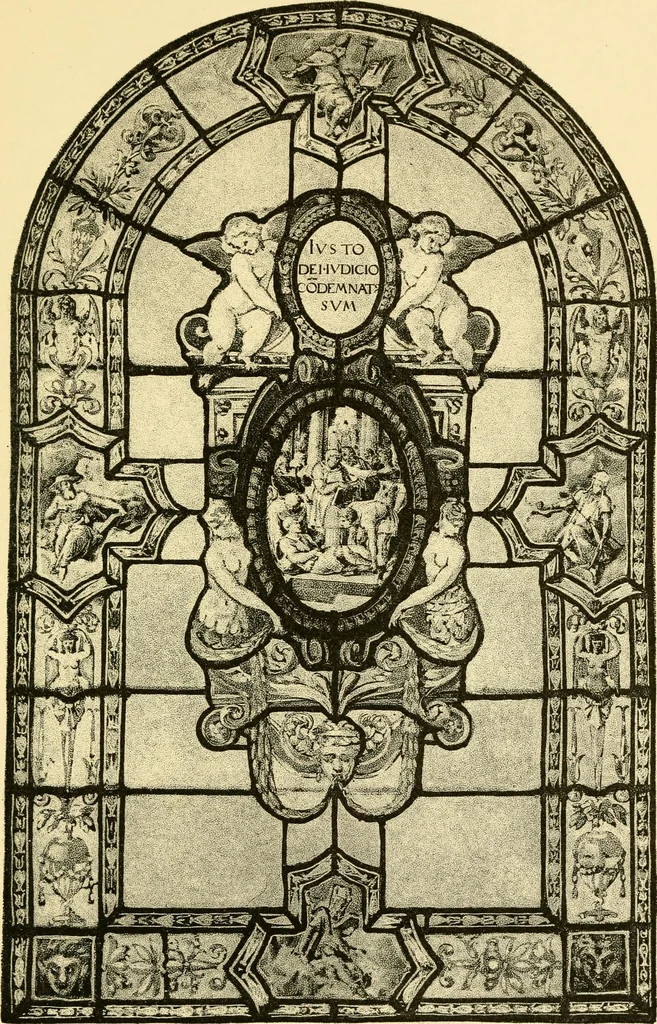 An illustration from Windows; a book about stained & painted glass, 1897, leaf 344
