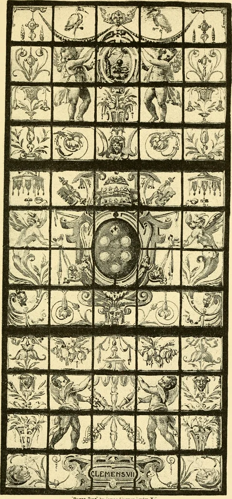 An illustration from Windows; a book about stained & painted glass, 1897, leaf 348