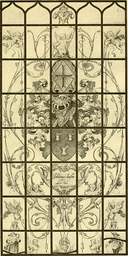 An illustration from Windows; a book about stained & painted glass, 1897, leaf 352