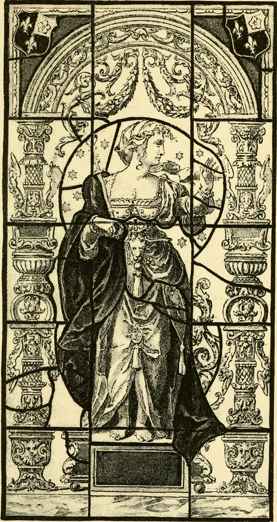 An illustration from Windows; a book about stained & painted glass, 1897, leaf 360