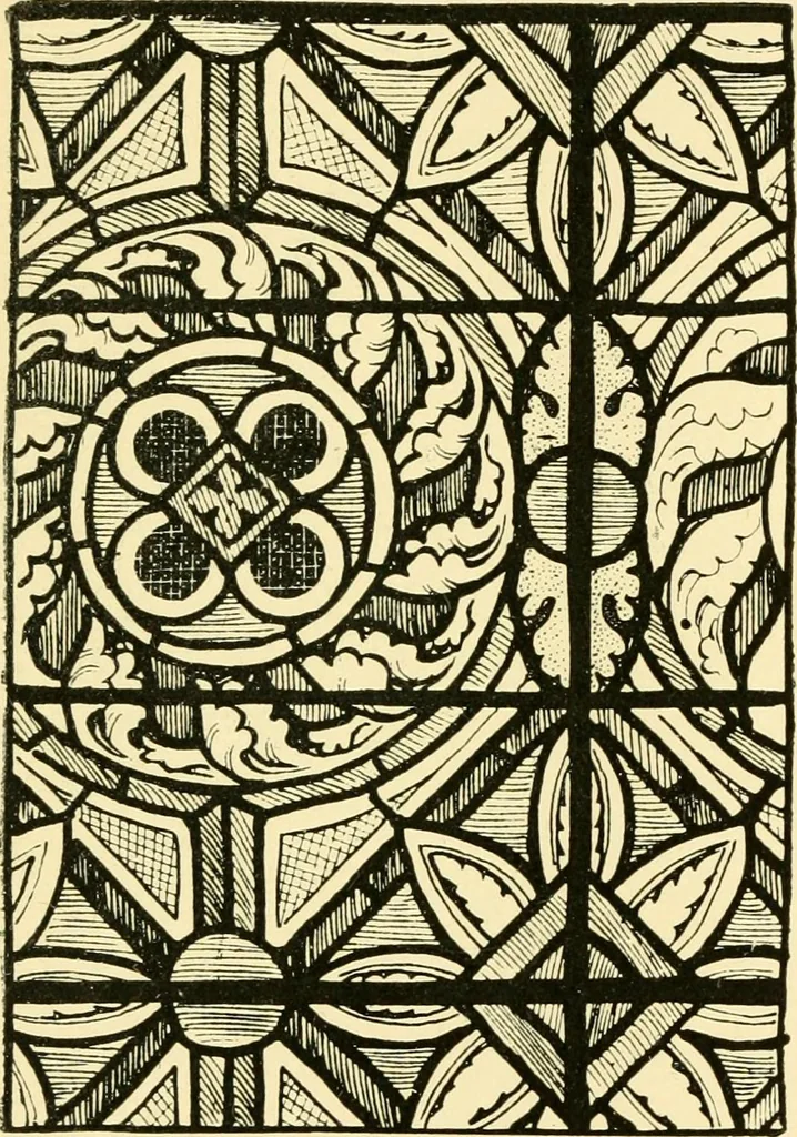 An illustration from Windows; a book about stained & painted glass, 1897, leaf 378