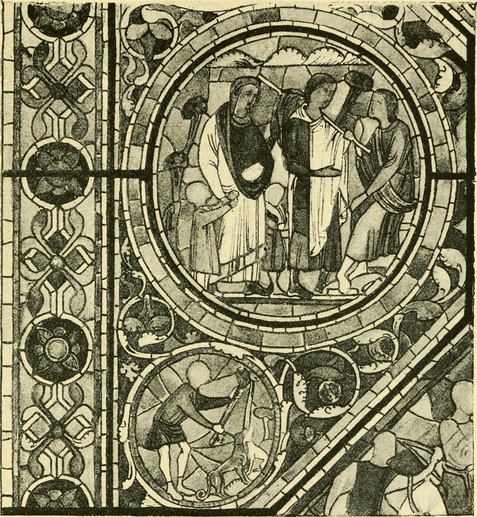 An illustration from Windows; a book about stained & painted glass, 1897, leaf 380