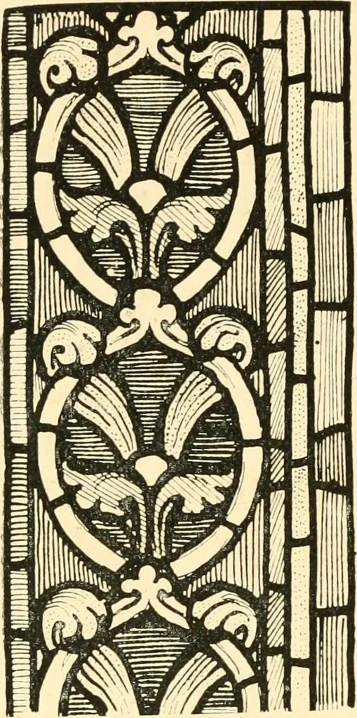 An illustration from Windows; a book about stained & painted glass, 1897, leaf 383